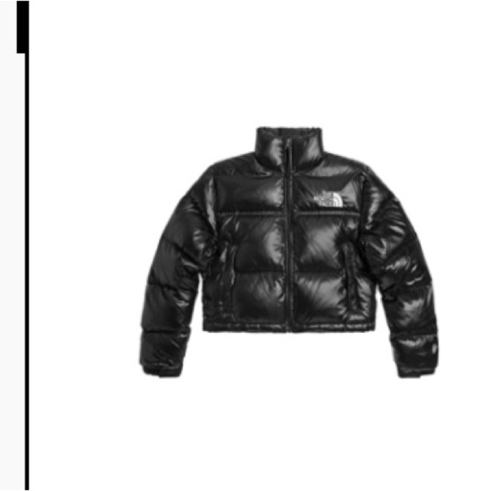 The North Face Shiny Black Nupste Jacket